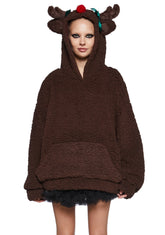 Reindeer Games Sherpa Hoodie