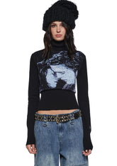 First Kiss Turtleneck Sweater