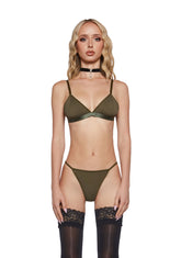 Awe Struck Bralette - Green