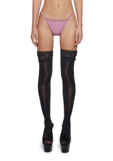 Awe Struck Thong Panty - Mauve