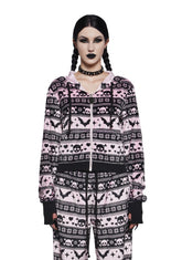 Deck The Skulls Zip-Up Hoodie