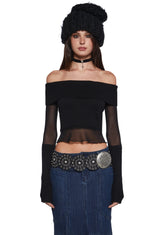 Rebel Hearts Cropped Sweater