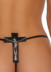 Crucifix Thong Panty