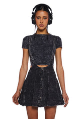 Electric Dreams 2-In-1 Mini Dress