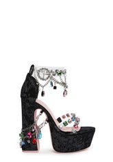 Holy Revelation Platform Heels - Gem