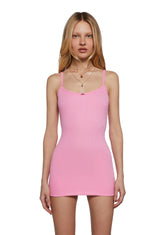 Last Song Tank Dress - Pink