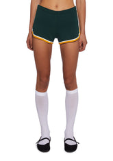 On The Move Dolphin Shorts - Green