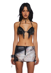 Lay Your Cards Down Bra Top