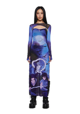 Eternal Reflection Maxi Dress And Shrug Set