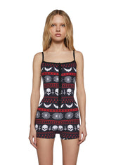 Spooky Loves Thermal Romper