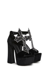 Sacred Vigil Platform Heels