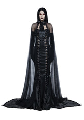 Shadowed Aura Mesh Cape