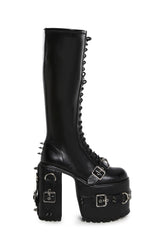 Heart To Break Knee High Stretch Boots