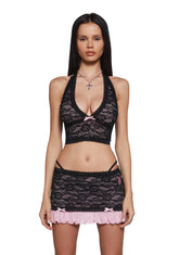 Centerfold Babe 3-Piece Lingerie Set