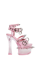 Romantic Misfit Platform Heels - Pink