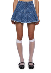 Sketchbook Smiles Mini Skirt