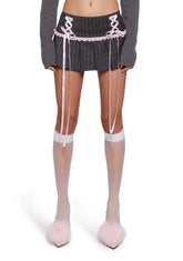 Fictional Flames Mini Skirt