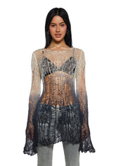 Total Wildness Ombre Sweater