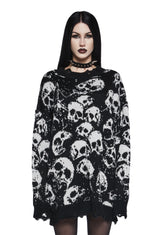 Graveyard Dreams Knit Sweater