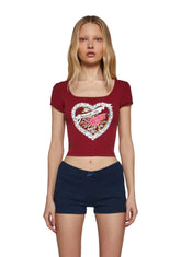 Naughty In Love Graphic Tee