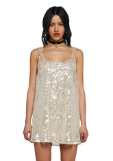 Sparkle And Poise Mini Dress