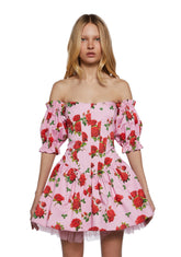 Holding Court Corset Dress - Pink