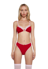 Decadent Taste Knit Bra