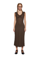 Oblivious Joy Lace Midi Dress