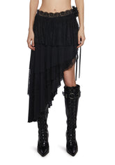 Mystic Wanderer Midi Skirt