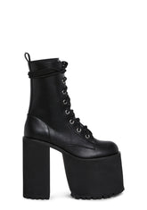Chaos Creators Platform Combat Boots