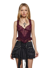 Festival Ready Lace Tank