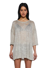 Pipe Down Oversized Tee