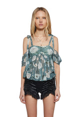Earthy Affection Off The Shoulder Top