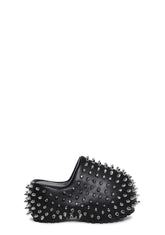 Spiked Out Platform Clogs