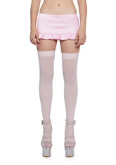 La Bella Vita Micro Skort - Light Pink