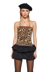 Never Ever Leopard Tube Top