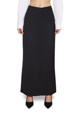 Executive Suite Maxi Skirt - Black