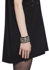 Negative Emotions Studded Bracelet