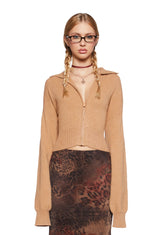 After Dinner Drinks Zip-Up Sweater