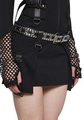 Alluring Eyes Studded Belt