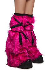 Neon Nocturnal Boot Covers - Pink