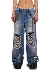 Hot Reputation Wide Leg Jeans