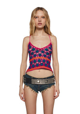 Underground Mirage Crochet Tank