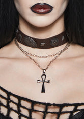 Key Of Life Layered Necklace