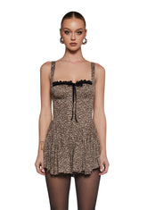 Fierce Mood Leopard Romper