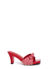 Bless Your Heart Heeled Sandals - Red