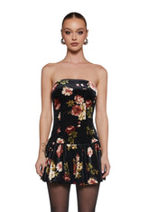 Fated Florals Mini Dress