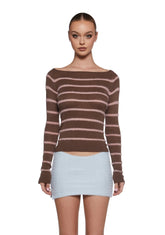 Cabin Hideaway Striped Sweater