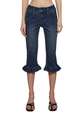 Summer Nites Capri Denim Pants