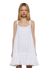 Cotton Skies Mini Dress